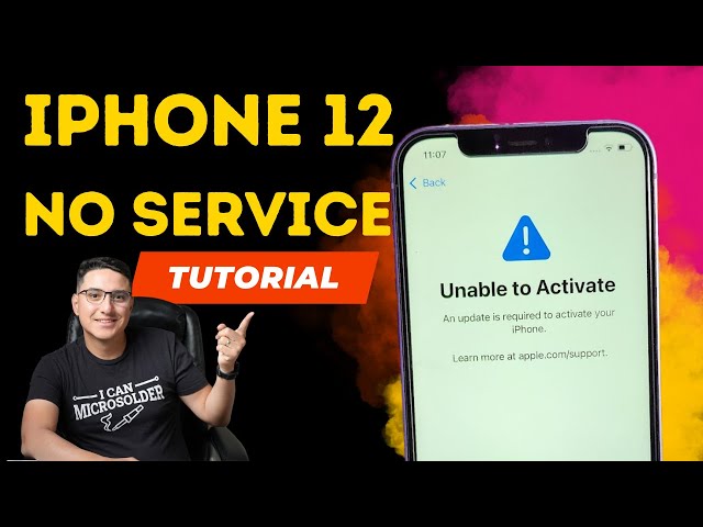 iPhone 12 No Service Solution - How To Repair Logic Board Sandwich Separation Issue. Reball Tutorial