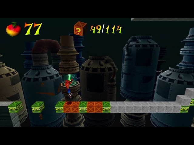 Floating Towers (Custom Level) - Crash Bandicoot: Back In Time