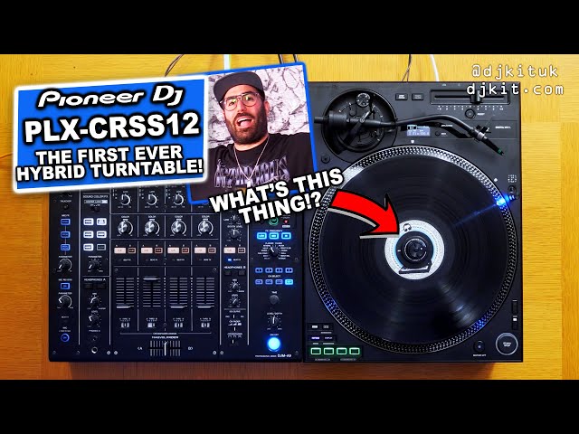 Pioneer DJ PLX-CRSS12 walkthrough - Is this the future of vinyl DJing?! #TheRatcave