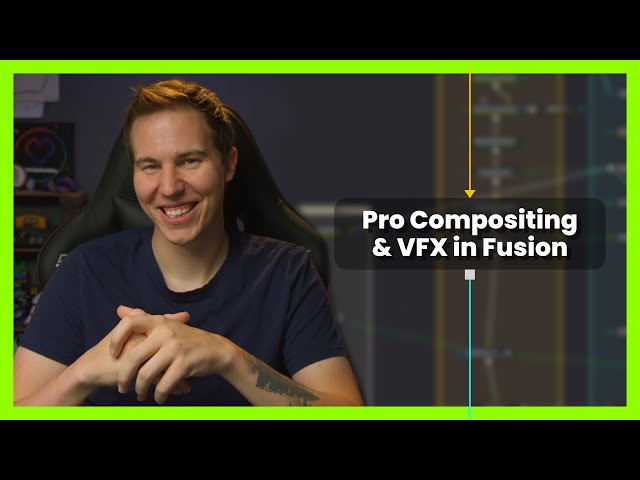 Pro Compositing & VFX in Fusion - DaVinci Resolve Training Course from Ground Control