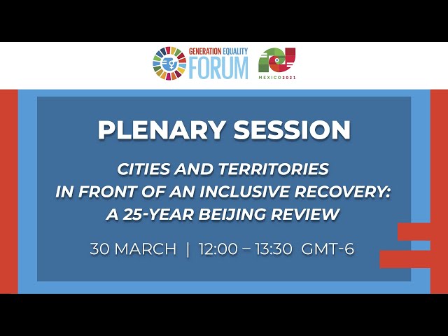 Cities and territories in front of an inclusive recovery: a 25-year Beijing review