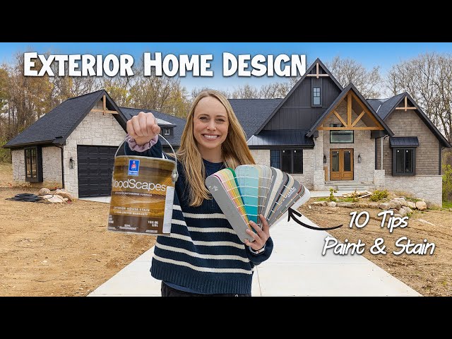 10 Tips Choosing Exterior Paint and Stain Colors | Designing a House