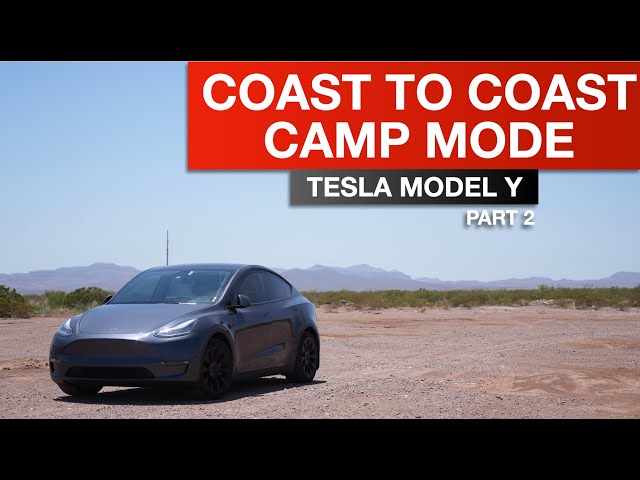 Tesla Model Y Coast to Coast Road Trip/Camp Mode 5,700 Miles!! - Part 2