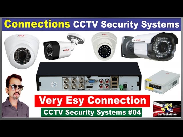How to Connect CCTV Camera with DVR Very Easy Method in Hindi #4