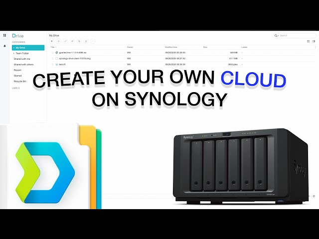 Create your Own CLOUD with Synology Drive | 4K TUTORIAL