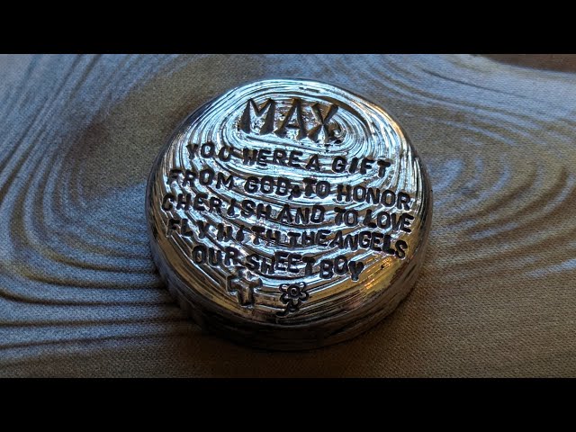 For Max - The Making of A Custom Silver Round