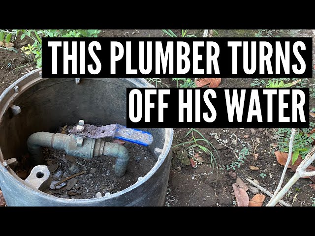 Should I Turn Off My Water Before I Go on Vacation? See What This Plumber Does