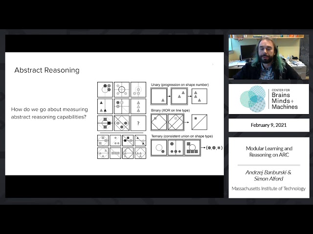 Modular Learning and Reasoning on ARC