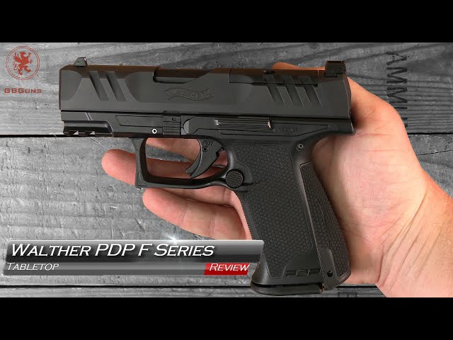 Walther PDP F Series Tabletop Review and Field Strip