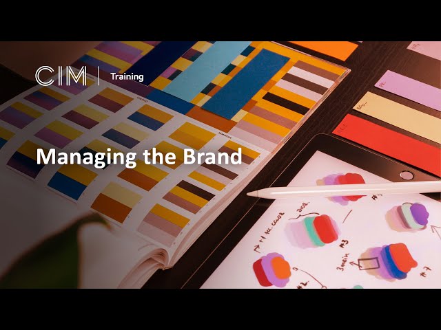 Managing the Brand | CIM Training Course