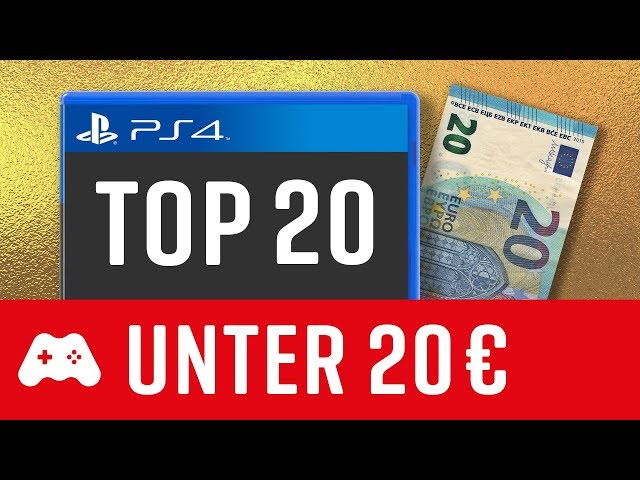 20 gute PS4 Spiele unter 20€! ►Playstation 4 Games