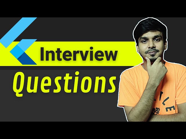 Top Flutter Interview Questions | Flutter Developer Interview Questions | Hindi