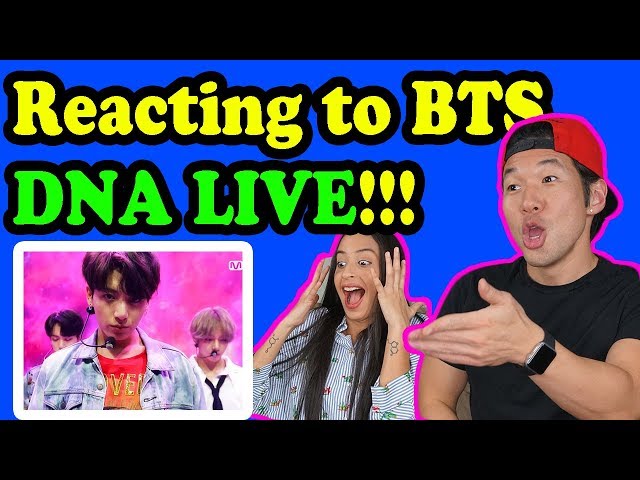 FIRST TIME REACTING TO BTS - DNA LIVE (Comeback Show)!!!!