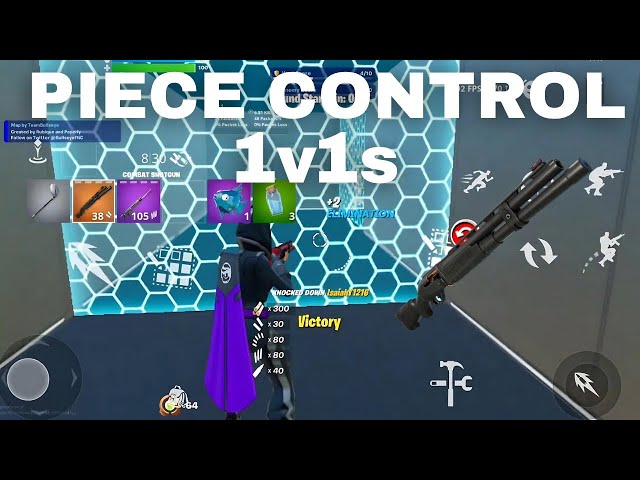 C5S3 PRO 👑 (Fortnite Mobile Piece Control 1v1 Gameplay)