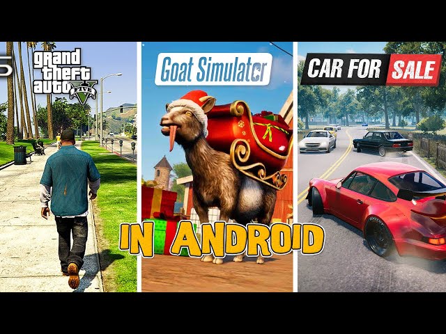 Top 5 PC Games TECHNO GAMERZ Plays For Android | High Graphics
