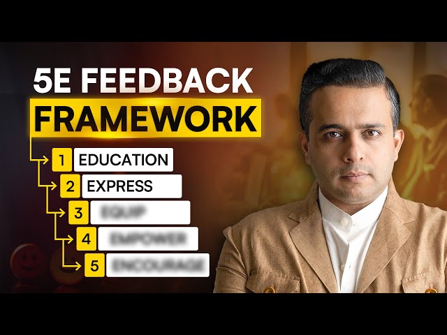 Give Critical FEEDBACK Without Employees HATING YOU!⏐ Powerful 5 'E' Feedback Framework
