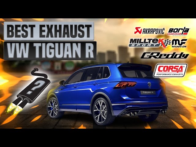 VW Tiguan R Exhaust Sound🔥 Akrapovic,Armytrix,Cobra Sport,APR,iPE,Stone