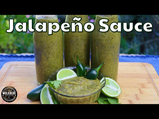 How to make a Jalapeno hot sauce | Homemade Hot sauce recipe | Jalapeno Chicken on the Braai