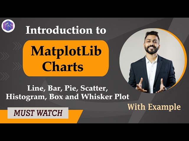 Lec-42: Types of Charts in Python | MatplotLib | Python for Beginners