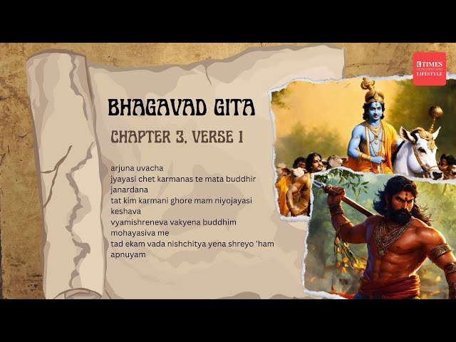Bhagavad Gita: Arjuna's Dilemma - Action vs. Knowledge | Chapter 3, Verse 1 Explained
