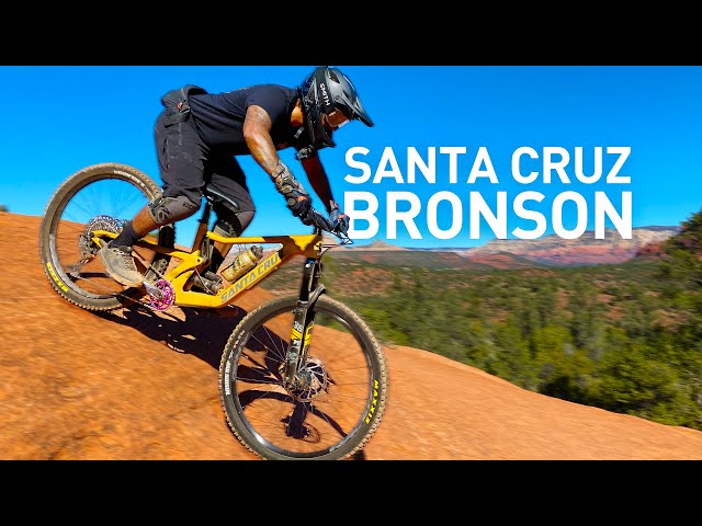2022 Santa Cruz Bronson Mountain Bike Review - First Ride and Crashes