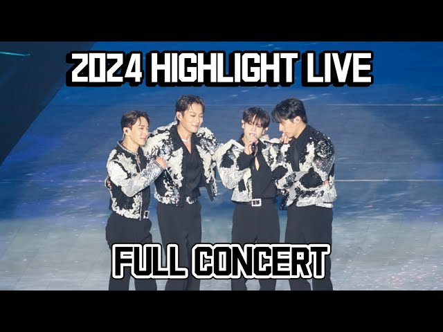 【FULL CONCERT】2024 HIGHLIGHT LIVE 'LIGHTS GO ON, AGAIN' 4K Fancam 직캠 | 하이라이트 라이브 콘서트 DAY 1 첫콘 240510