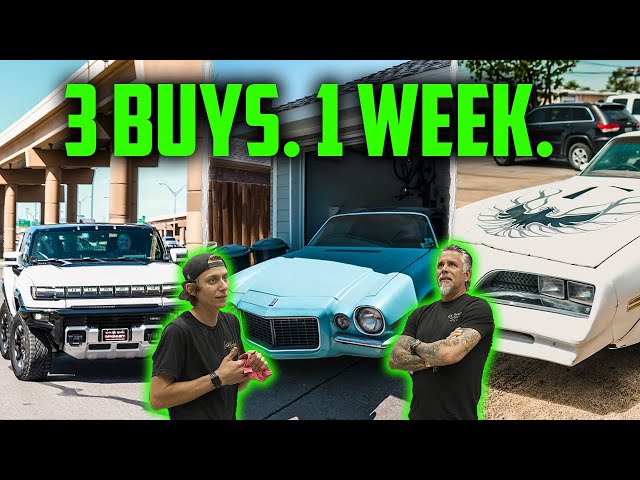 3 Deals, 1 Week- Wheels & Deals