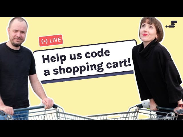 Help us code a shopping cart | JavaScript, CSS, HTML