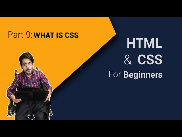 What is CSS in  HTML and CSS Part 9 For Beginners | Code Fusion