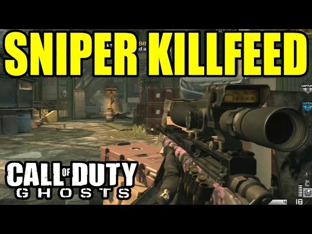 Amazing Sniper Killfeed | Call of duty Ghosts