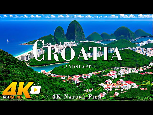 CROATIA 4K UHD - Scenic Relaxation Film With Calming Music - Amazing Nature - Video 4K Ultra HD