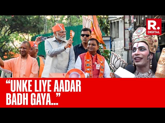 Supporter In Lord Rama’s Getup Impressed By PM Modi’s ‘Humbleness’ During PM's Rally In Gaziabad