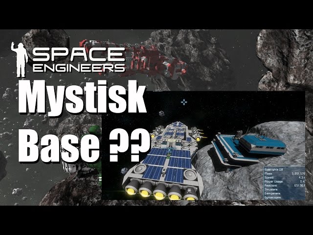 Space Engineers Easy survival EP 31- Mystisk base ?