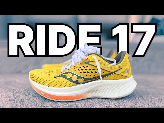 SAUCONY Ride 17 Review (in under 3 minutes)