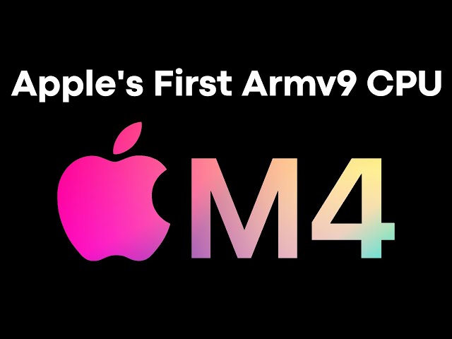 M4 Deep Dive - Apple's First Armv9 Processor