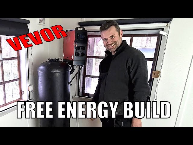 DIY Vevor Diesel Stove with  Free Energy Sand Battery