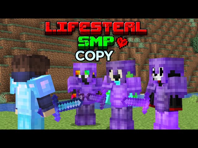 How I Took Over This Minecraft Lifesteal SMP Copy...