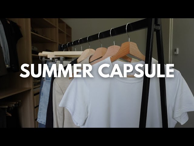 9-item Summer Capsule Wardrobe