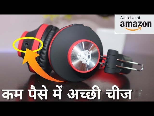 2018 New Launched Cheap Price Headphone Unboxing & Review