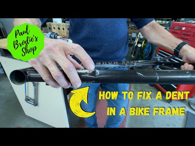 How to fix a dent in your bike frame - Framebuilding 101 with Paul Brodie
