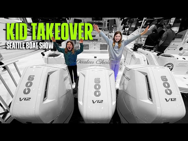 Seattle Boat Show Takeover with Our Kids