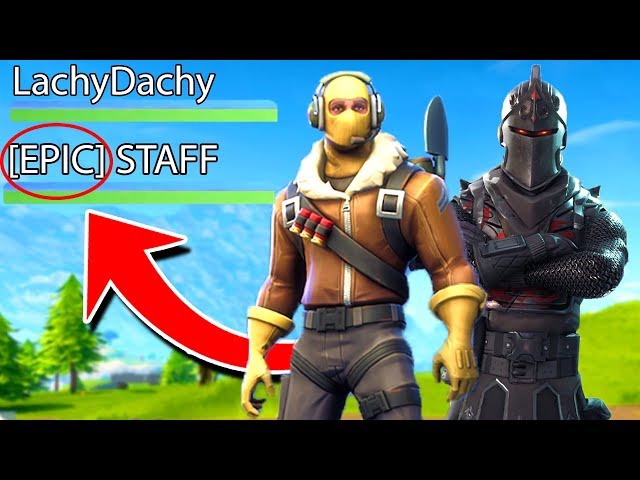 I Played FORTNITE With An EPIC EMPLOYEE!