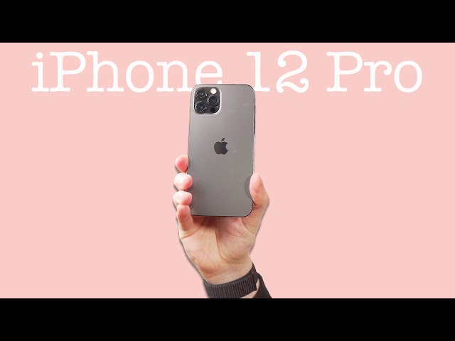iPhone 12 Pro Unboxing Graphite | First Impressions