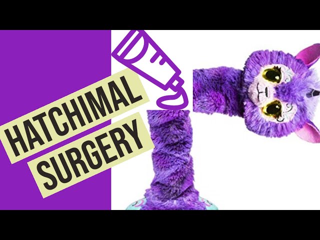 Hatchimal emergency surgery: We fix a broken Llalacorn