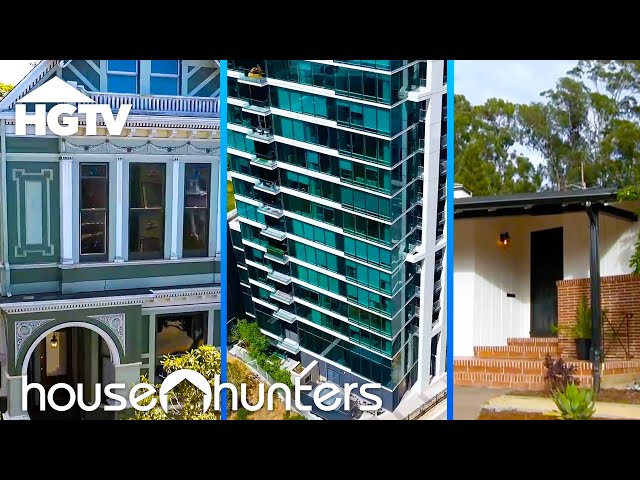 San Francisco Real Estate: Stately Victorian or Sleek Modern? | House Hunters | HGTV