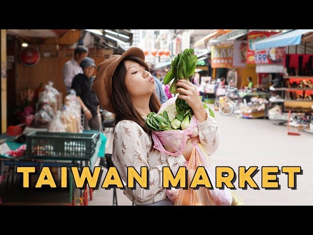 LIFE IN TAIWAN: Eating AUTHENTIC Taiwanese Street Food + Day Market Shopping