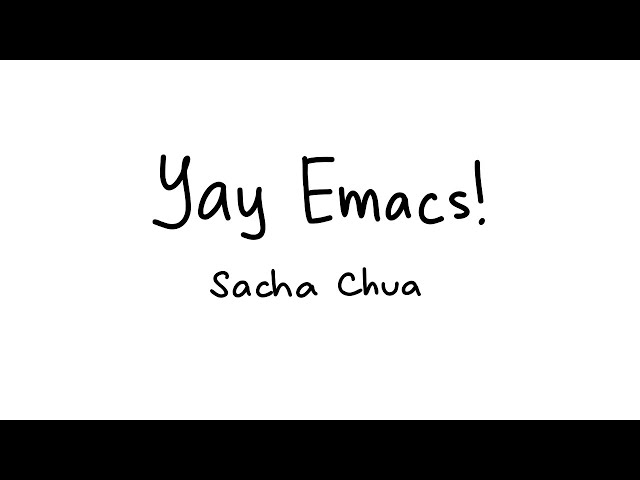 Yay Emacs! 2024-01-28: Audio closed captions and synchronized highlights; exploring Elisp functions