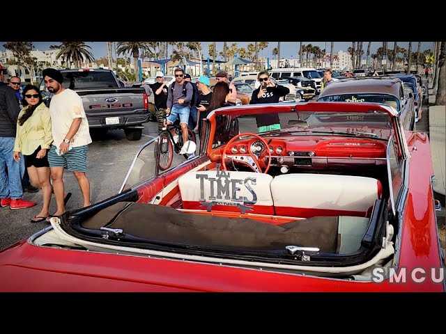 Jaw-Dropping Classic Cars Steal the Show at Santa Monica Beach