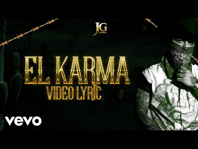 Christian Nodal - El Karma (Letra / Lyrics)