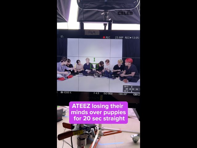 "You are a puppy and I am happy."🥹😍 ATEEZ Puppy Interview out on Tuesday (11/21)!